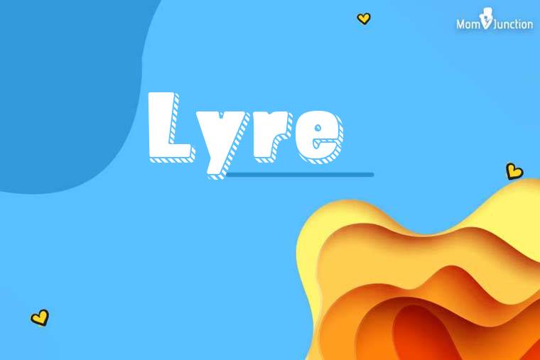 Lyre 3D Wallpaper