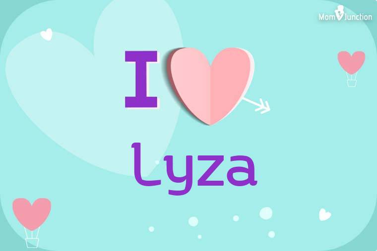 I Love Lyza Wallpaper