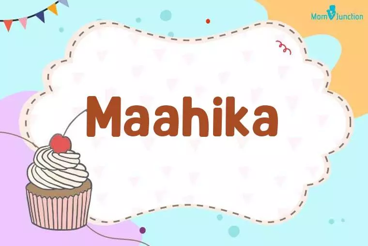 Maahika Birthday Wallpaper