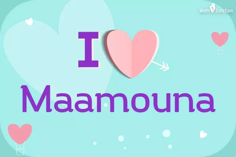 I Love Maamouna Wallpaper