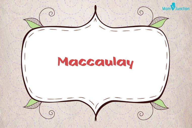 Maccaulay Stylish Wallpaper