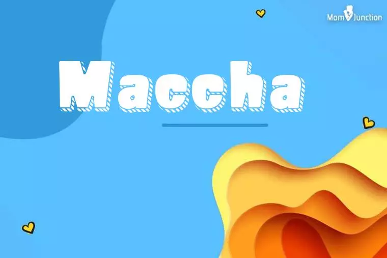 Maccha 3D Wallpaper