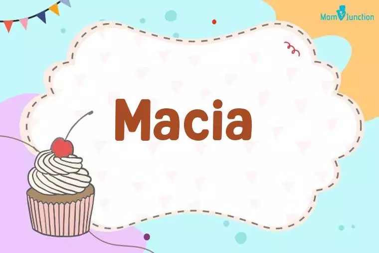 Macia Birthday Wallpaper