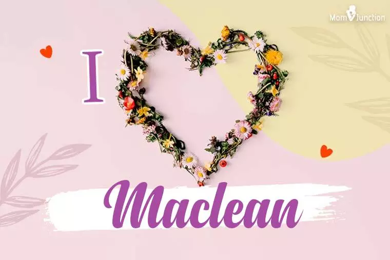 I Love Maclean Wallpaper