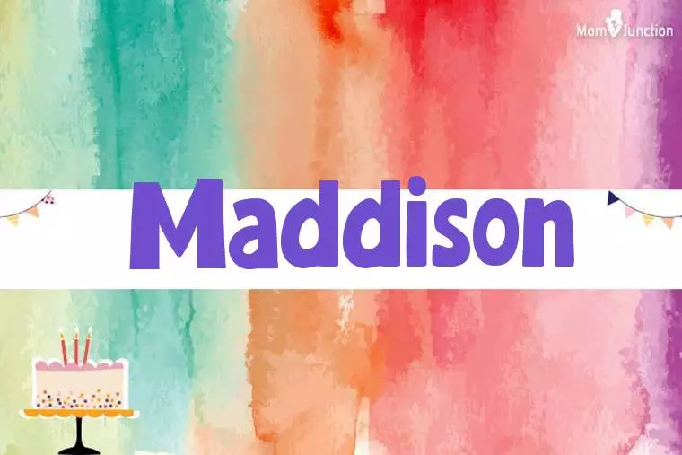 Maddison Birthday Wallpaper