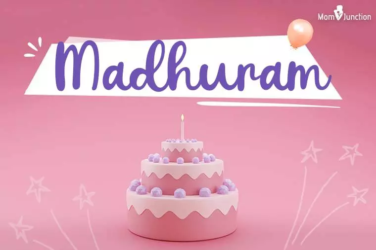 Madhuram Birthday Wallpaper