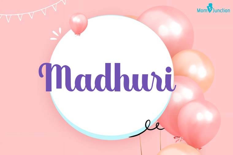 Madhuri Birthday Wallpaper