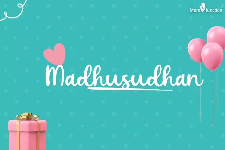 Madhusudhan Birthday Wallpaper