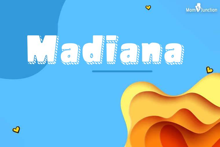 Madiana 3D Wallpaper