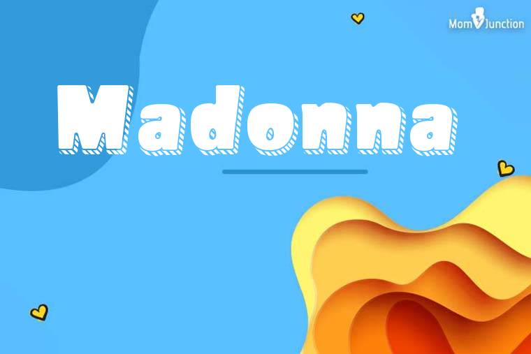 Madonna 3D Wallpaper