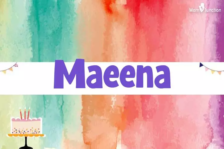 Maeena Birthday Wallpaper