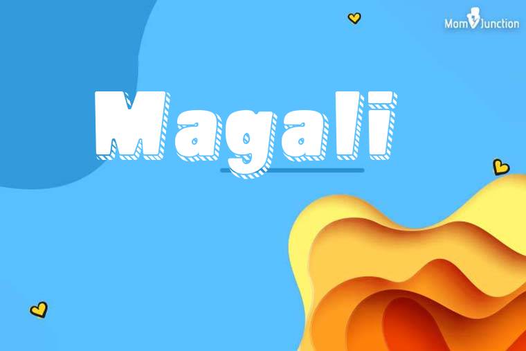Magali 3D Wallpaper