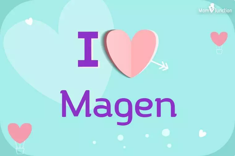 I Love Magen Wallpaper