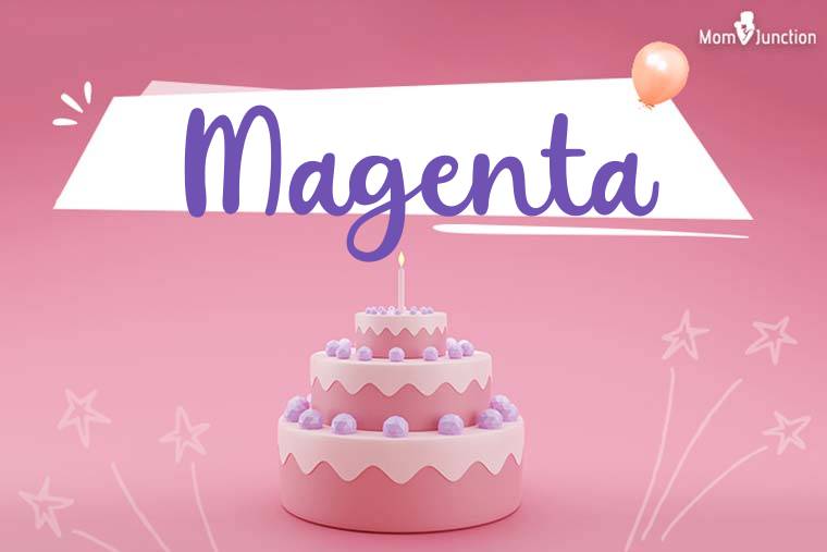 Magenta Birthday Wallpaper