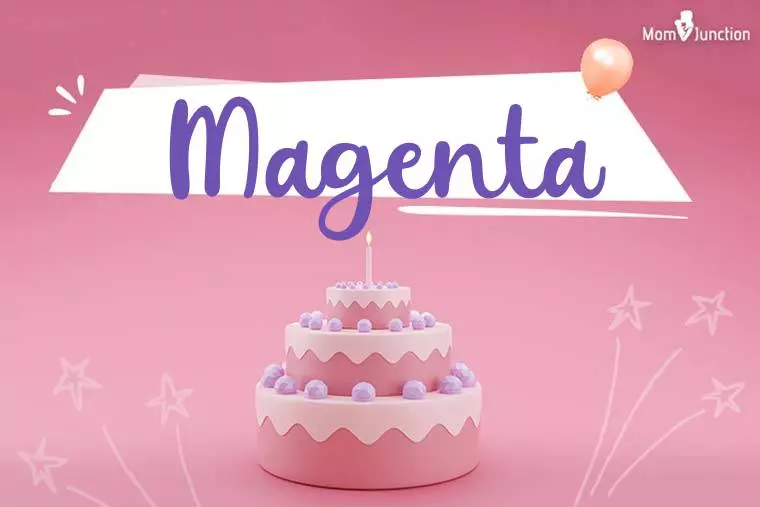 Magenta Birthday Wallpaper