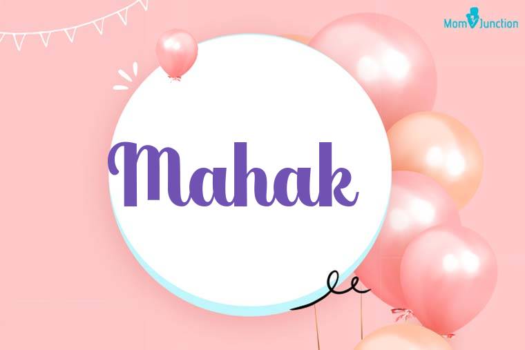 Mahak Birthday Wallpaper