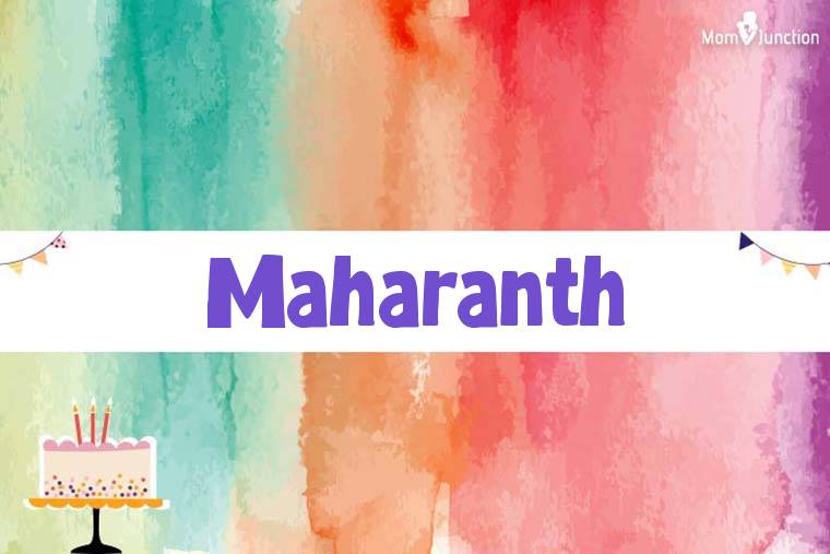 Maharanth Birthday Wallpaper