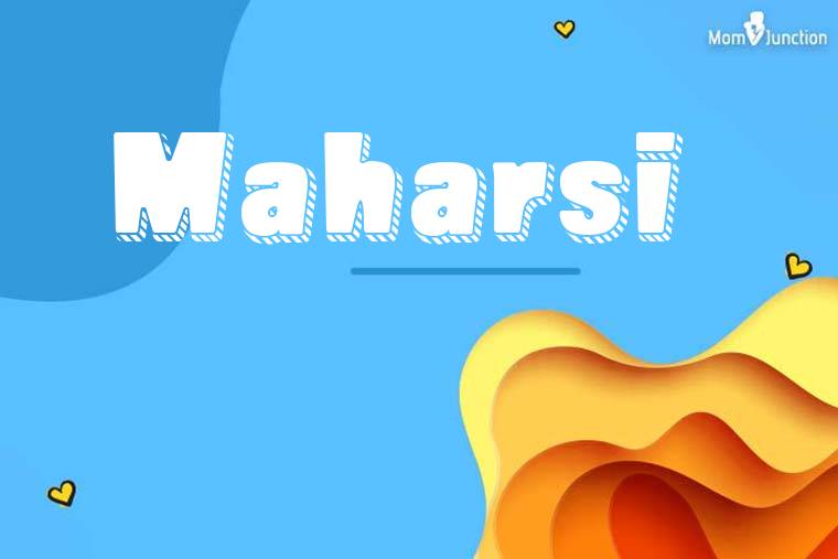 Maharsi 3D Wallpaper