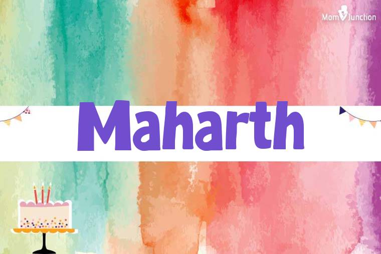 Maharth Birthday Wallpaper
