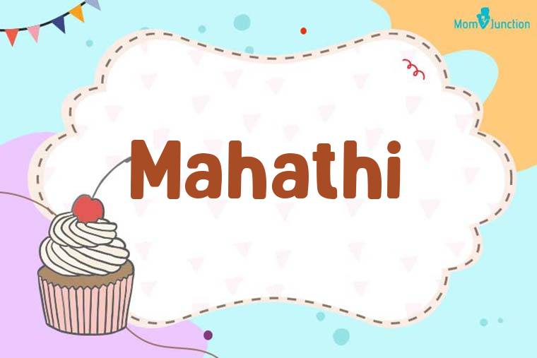 Mahathi Birthday Wallpaper