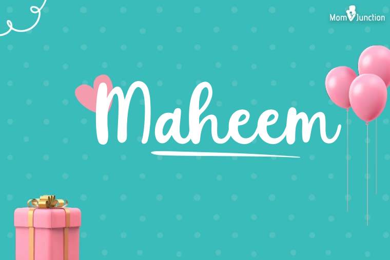 Maheem Birthday Wallpaper