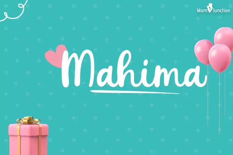 Mahima Birthday Wallpaper