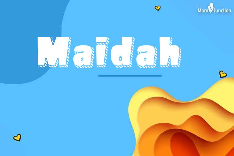 Maidah 3D Wallpaper