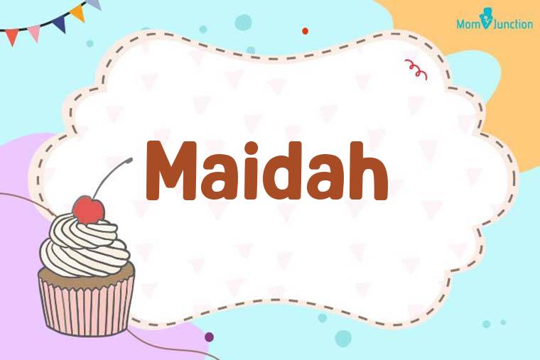 Maidah Birthday Wallpaper