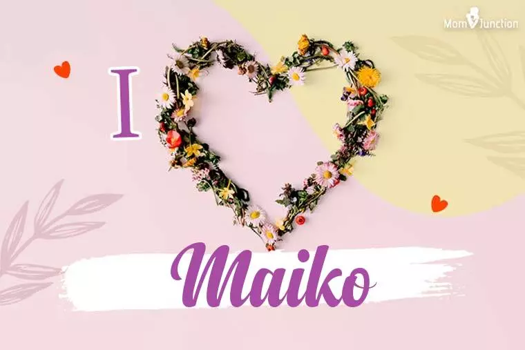 I Love Maiko Wallpaper