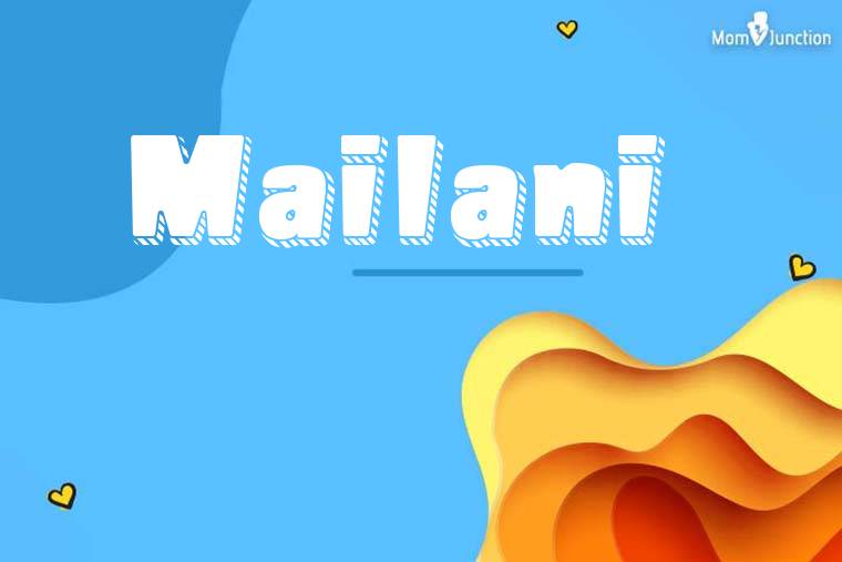 Mailani 3D Wallpaper