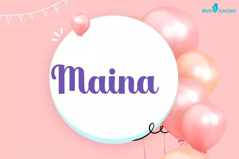 Maina Birthday Wallpaper