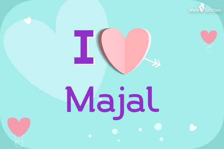 I Love Majal Wallpaper
