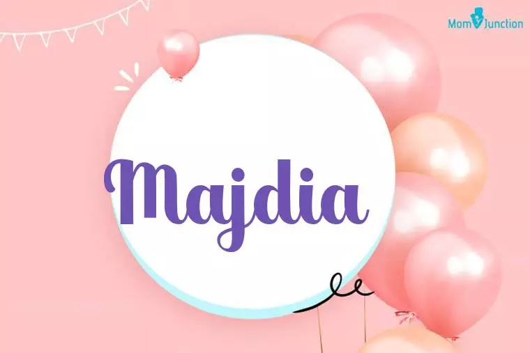 Majdia Birthday Wallpaper