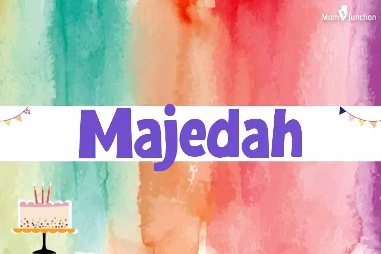 Majedah Birthday Wallpaper