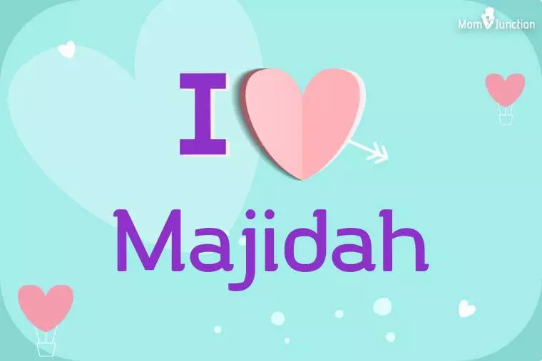 I Love Majidah Wallpaper