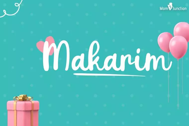 Makarim Birthday Wallpaper