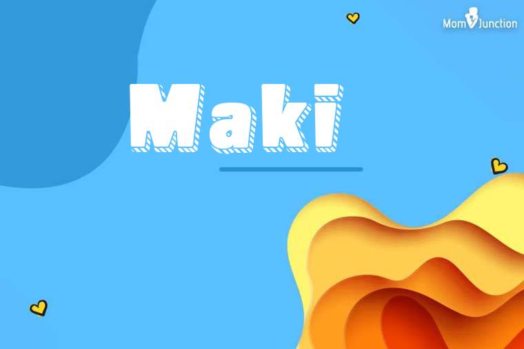 Maki 3D Wallpaper