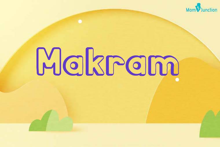 Makram 3D Wallpaper
