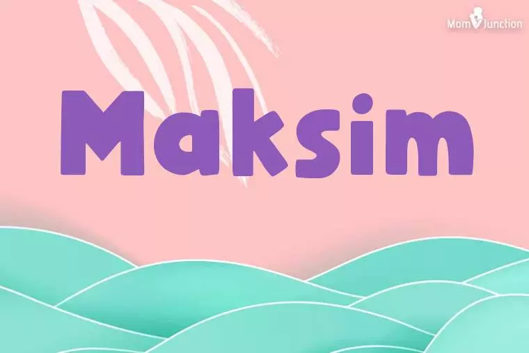 Maksim Stylish Wallpaper