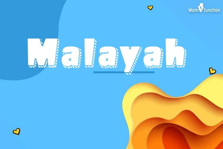 Malayah 3D Wallpaper