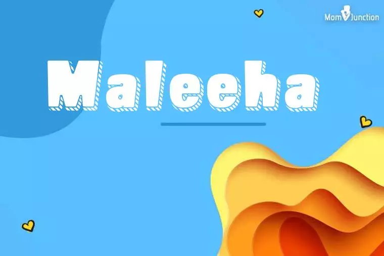Maleeha 3D Wallpaper