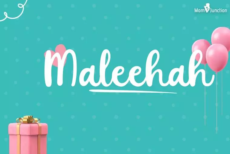 Maleehah Birthday Wallpaper