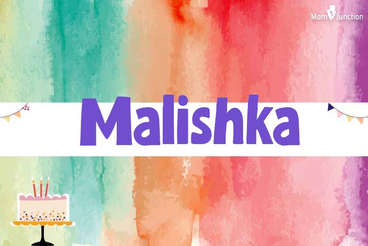 Malishka Birthday Wallpaper