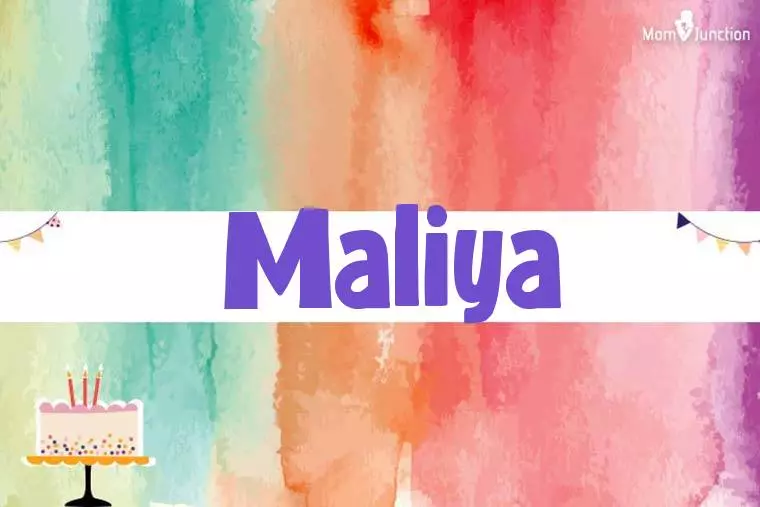 Maliya Birthday Wallpaper