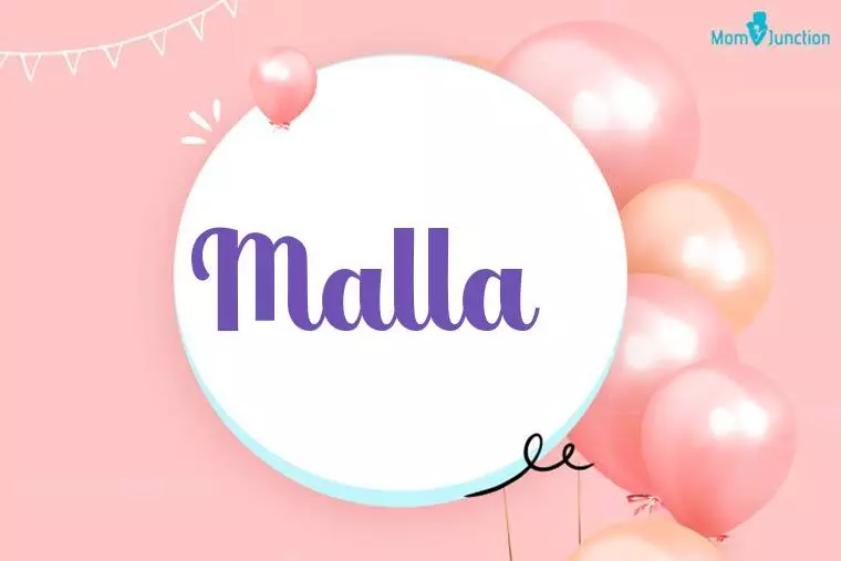 Malla Birthday Wallpaper