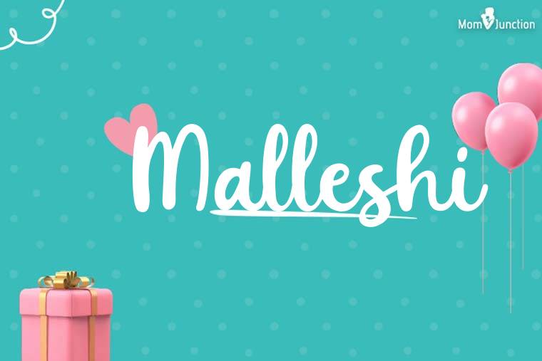 Malleshi Birthday Wallpaper
