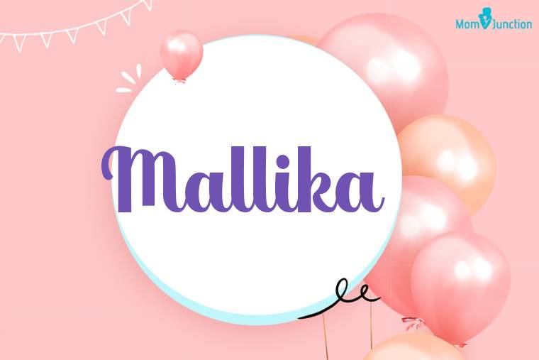 Mallika Birthday Wallpaper