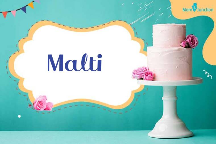 Malti Birthday Wallpaper