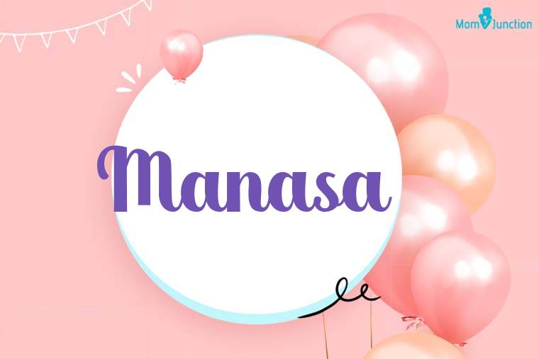 Manasa Birthday Wallpaper