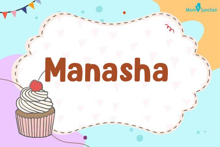 Manasha Birthday Wallpaper
